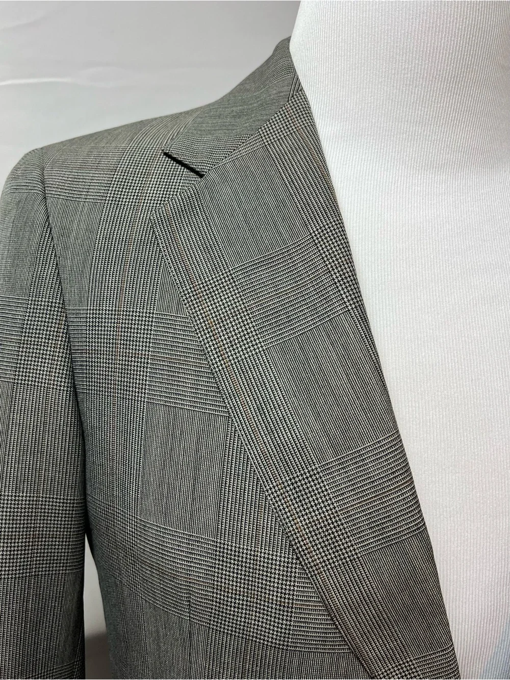 Polo University Club Ralph Lauren Vintage 38R Blazer 33x31 Pants Glen Plaid Suit
